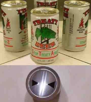 Treaty Beer A/A Can ( Equal Rights ) Tarc Brewing Eau Claire 54703 Wisconsin Z2