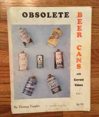 1975 Obsolete Beer Can Collectors Guide 75 Pages Quart Cone Tops Utica Club