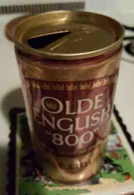 Vintage Old Olde English "800" Malt Liquor 12 oz Tab Empty Beer Can