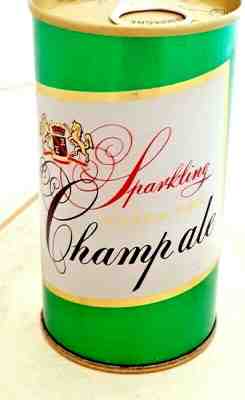 CHAMPALE SPARKLING EXTRA DRY PULL TAB BEER CAN, NORFOLK, VA USBC II 54-20