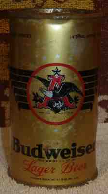 OLD SCHOOL 1948 BUDWEISER OI #2 IRTP FLAT TOP BEER CAN ST LOUIS ANHEUSER BUSCH