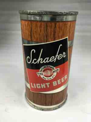  MINTY Schaefer Light Beer Flat Top Can, USBC #127-38, with OI and IRTP.