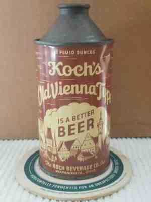 Lot Detail - Kochs Old Vienna Type Beer Cone Top NO ALC UNLISTED