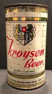 Muehlebach Beer Can-shaped glass Kansas City – Bygone Brand