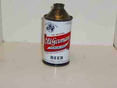 Nice Old German Premium Lager Beer Cone Top Beer Can