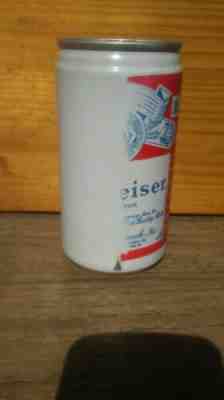 Vintage Budweiser Beer Can Error Label. Unopened, Williamsburg Va