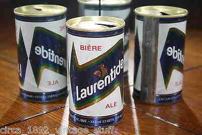 Laurentide Ale Steel Beer Can - Vintage 1970s • Molson • Montreal