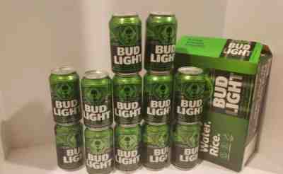 BUD LIGHT Limited Edition * SUPER BOWL 50 * Anniversary / 12 oz. beer can  NFL