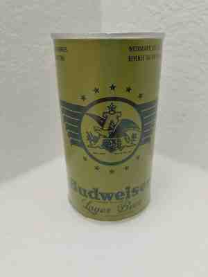 Budweiser 1942 WW2 Withdrawn Tax Hamilton Collection Flat Top Beer Can Replica