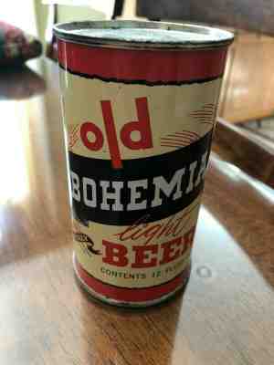 Old Bohemian Light Beer DISPLAY CAN Eastern Brewing Corp. Hammonton, N.J. 