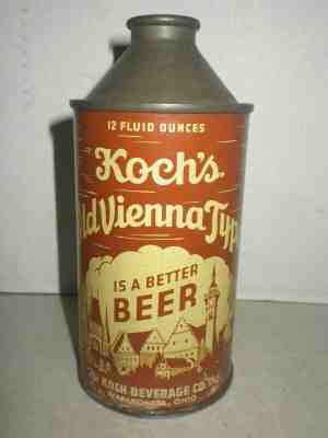 Lot Detail - Kochs Old Vienna Type Beer Cone Top NO ALC UNLISTED