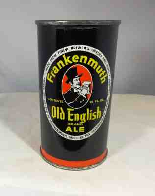 Frankenmuth ALE old english Vintage Flat Top Beer Can