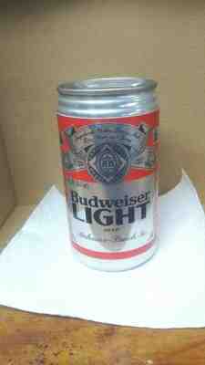  FLAT TOP BEER CAN , 1981 .Budweiser Light  can .First Edition.