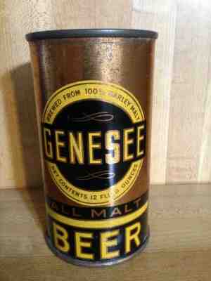 Genesee All Malt Beer Flat Top Can (Rochester, NY)