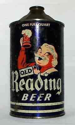 Rare Old Reading  Beer 32 oz. Quart Cone Top Beer Can-Reading, PA.