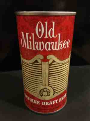 Old Milwaukee "Saloon Doors" Test Pull Tab Beer Can 1969 - Jos. Schlitz - Rare!
