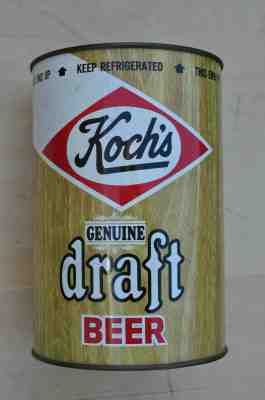 Koch's Genuine Draft Beer ~ One Gallon Can 1 ~ Dunkirk NY New York ~ Brewery