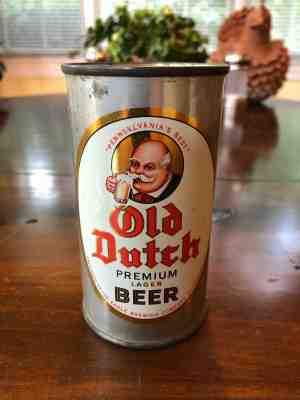 Old Dutch Premium Lager Beer Bank (Steel Can) fr Eagle Brewing Co, Catasauqua PA