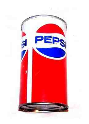 Vintage 70's Pepsi Cola Pull Tab Top Soda Can A1+ Flat Beer Diet Sign Coke Ofr