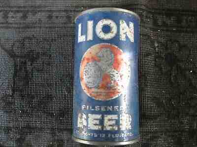 Lion  flat top beer can........NY, N.Y.