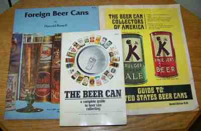 3 1970's Books Beer Can Collecting Guide US & Foreign