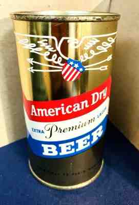 AMERICAN DRY FLAT TOP BEER CAN, FIVE STAR BREWING, NEW YORK, USBC  31-20