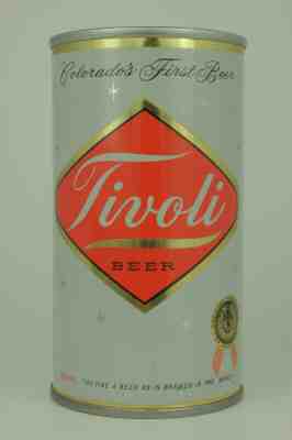  Tivoli Beer pull-tab can, Tivoli Brewing, Denver, CO **GORGEOUS**