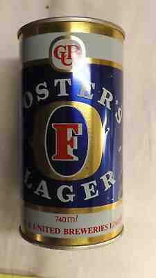 Vintage Fosters 740 ml Australia Beer Can Steel abc