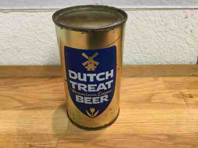Dutch Treat Beer (57-35) empty flat top beer can by Arizona, Phoenix, AZ
