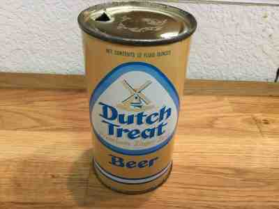 Dutch Treat Beer (57-34) empty flat top beer can by Arizona, Phoenix, AZ
