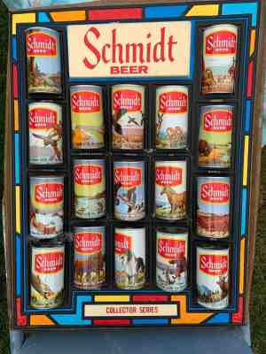 Schmidt Scenic Beer Cans Collection Series - Original 17 Yellow Backs ...