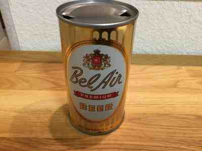 Bel Air Beer (35-38) empty flat top beer can by Horlacher, Allentown, PA