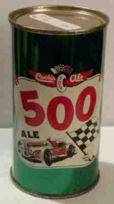Very Nice Rare COOK"S 500 ALE Flat Top Beer Can - Gorgeous - Minty 