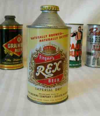 Rex Beer Brewery Memorabilia Collectibles : Rex Beer Can Value Guide - Price ...
