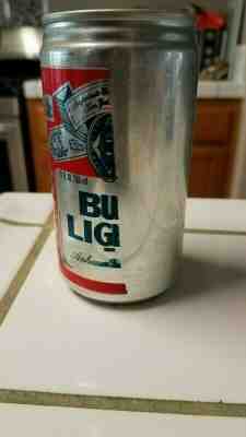 Vintage Bud Light Budweiser Beer Can Error Label Mistake