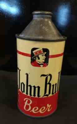 RARE John Bull Cone Top Beer Can - Nice!!!