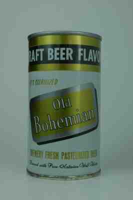 Old Bohemian Draft JUICE TAB beer can, Eastern Brewing Co., Hammonton, NJ *NICE*