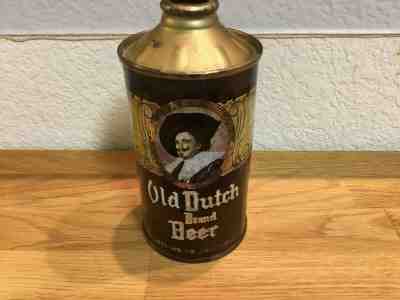 Old Dutch Brand Beer (176-1) empty cone top beer can by Aztec, San Diego, CA