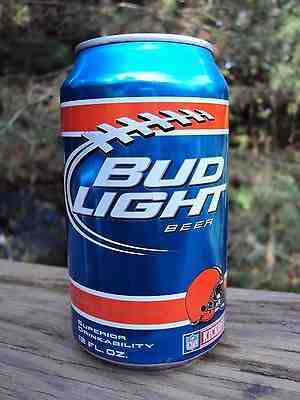 2011 BUD LIGHT Kickoff * CLEVELAND BROWNS * 12oz beer can NFL CLEVELAND BROWNS