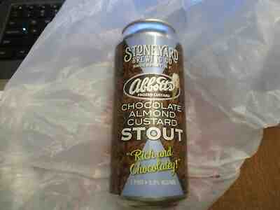 STONEYARD BREWING CO ABBOTT'S FROZEN CHOCOLATE ALMOND CUSTARD STOUT BEER CAN