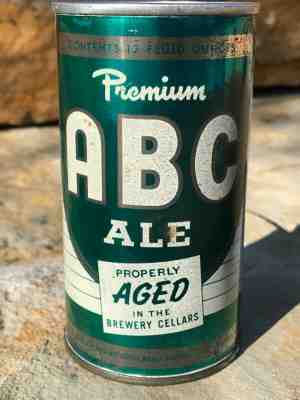 ABC ALE TAB BEER CAN * GOLD BRAU* *CHICAGO* *UBER TOUGH* *B/O*