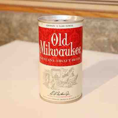 Old Milwaukee Beer Test Can