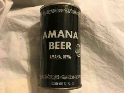 AMANA BEER STEEL CAN   COLD SPRING MINN