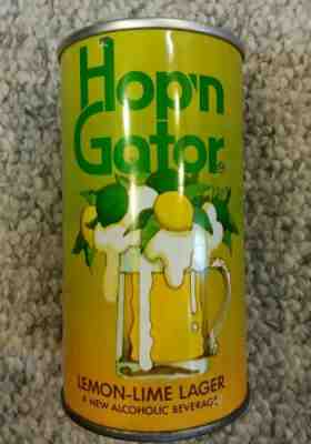 Hop'n Gator Tab Top Beer Can PA Pittsburgh Florida Tax Stamp Sweet!!!