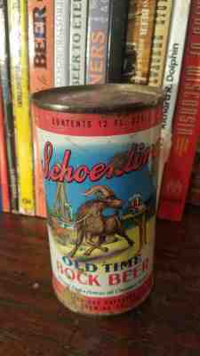 Schoenling Old Time BOCK 12oz Flat Top Beer Can   