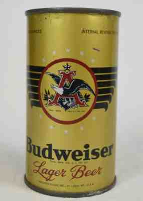 1938-39 Budweiser Lager Beer Can