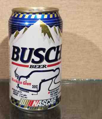 Anheuser-Busch MISSOURI 1997 gd.1 ATLANTA MOTOR SPEEDWAY NASCAR BUSCH BEER Can