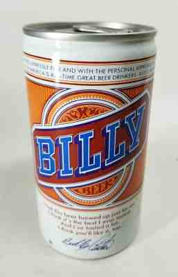 Unopened Billy Beer Beer Can