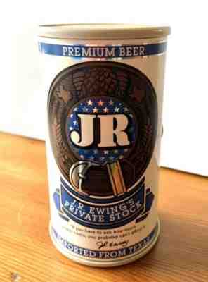 JR Ewing Beer Can Radio - Fully Functional