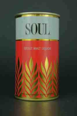 Soul Stout Malt Liquor pull tab beer can, Maier, Los Angeles, CA *SUPER RARE*